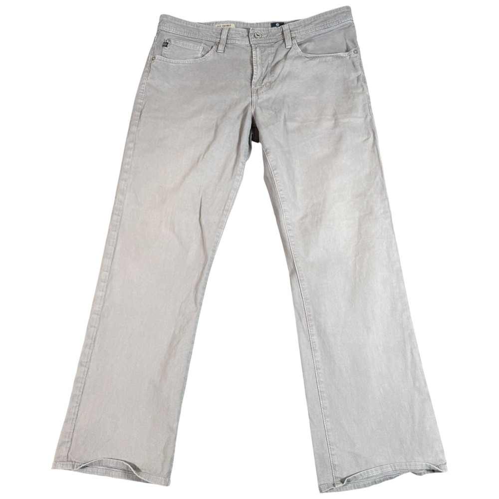 AG Adriano Goldschmied The Protege Straight Leg Pants Mens 34x32 (35x29.5) Gray